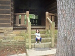 Essie at Tanyard Springs Cabins near Arkansas' Pettie Jean State Park